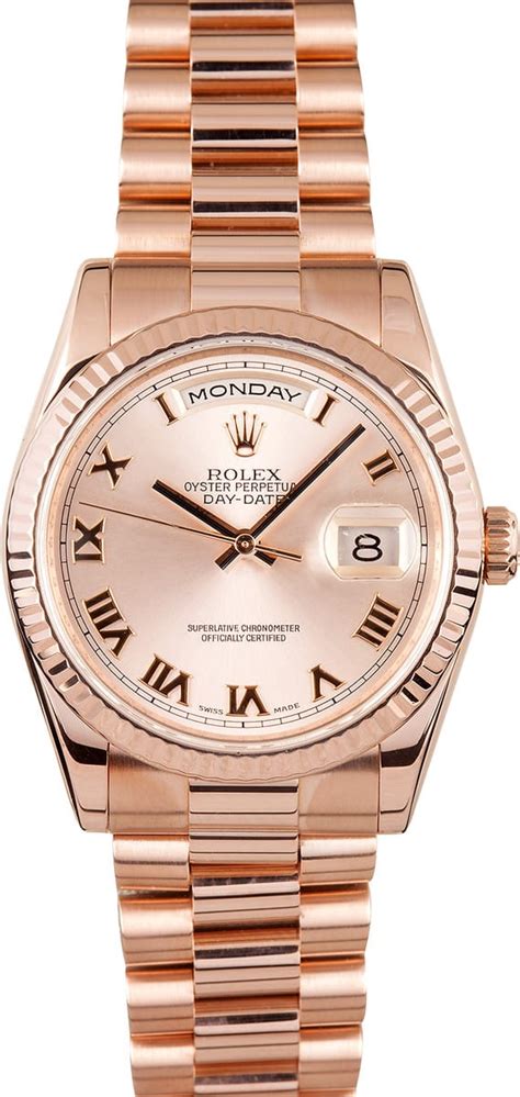 rolex rose gold mens replica|pre owned rolex essex.